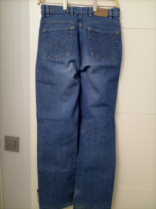 Pantalón vaquero mujer azul