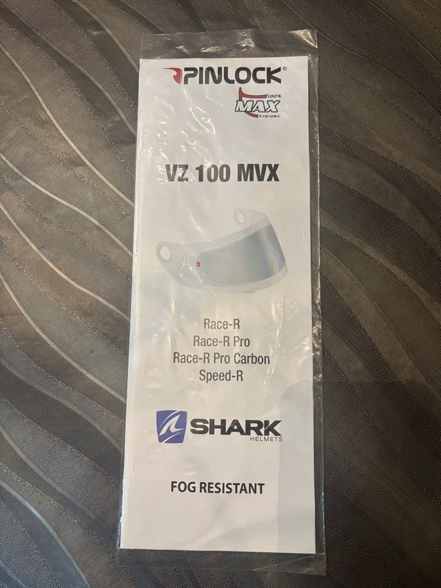 Pinlock VZ 100 MVX para Shark Helmets