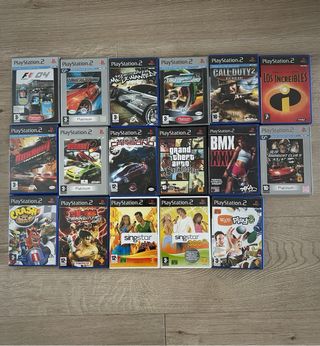 Consola PS2 Slim + Accesorios