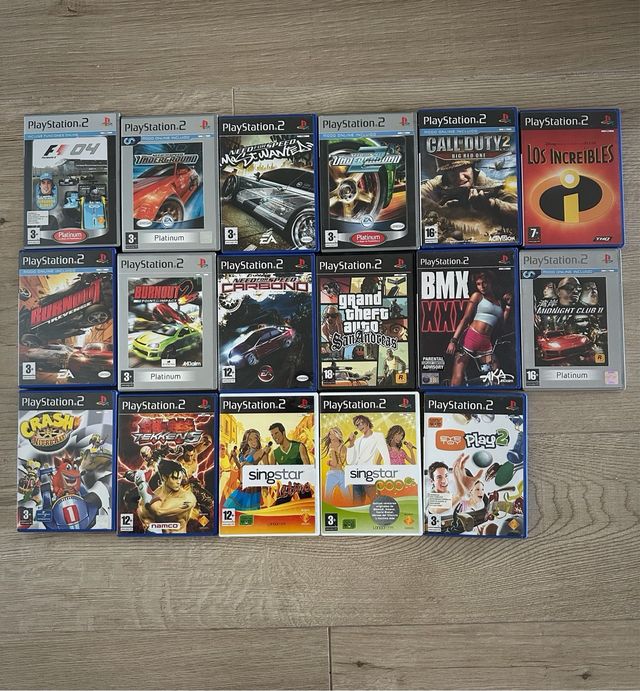 Consola PS2 Slim + Accesorios