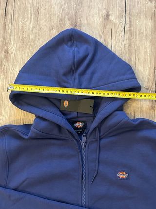 Felpa Dickies Oakport Zip Hoodie M Blu