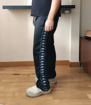 Pantalón Kappa Negro Vintage