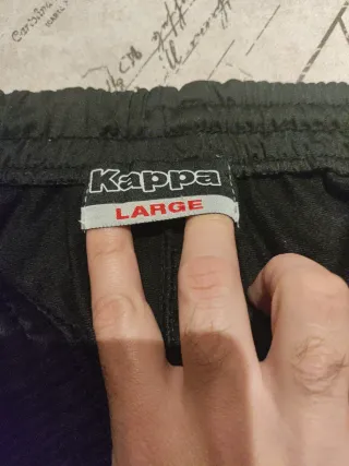 Pantalón Kappa Negro Vintage