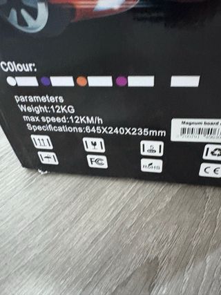 Hoverboard Magnum Board Negro