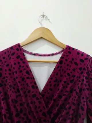 Vestito donna fantasia maculata