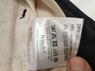 Pantaloni classici Nolab neri tg. 46