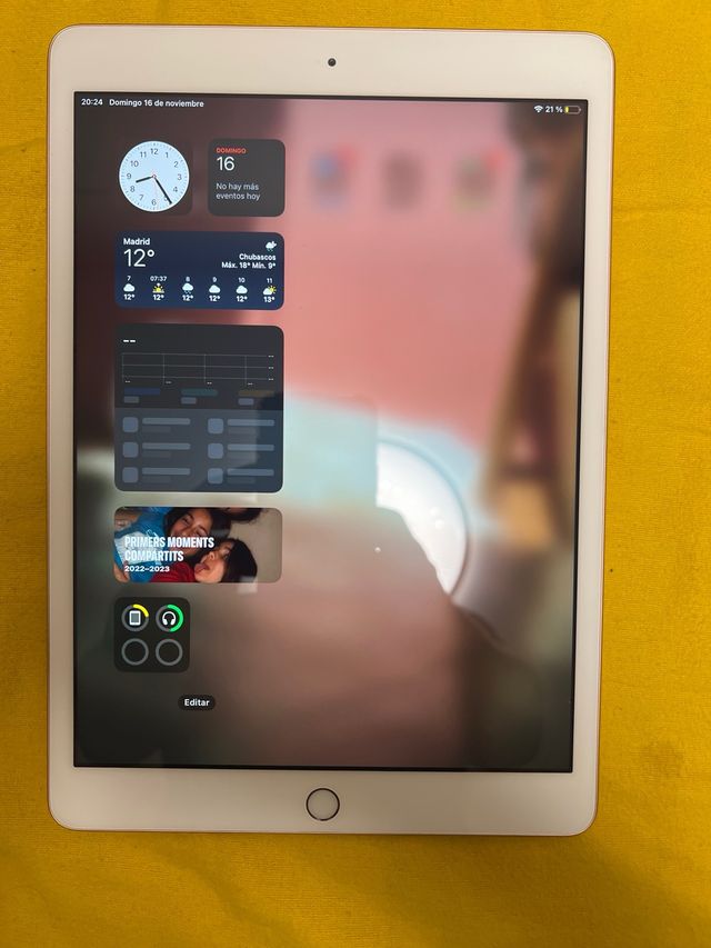 iPad 7ª Gen Wi-Fi 32GB Oro