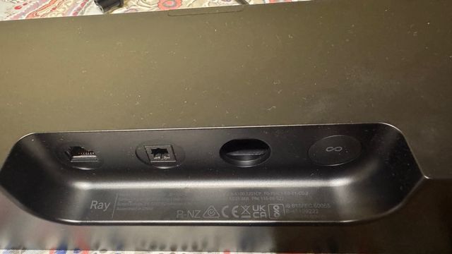 Barra de Sonido Sonos Ray Negra. Impecable.