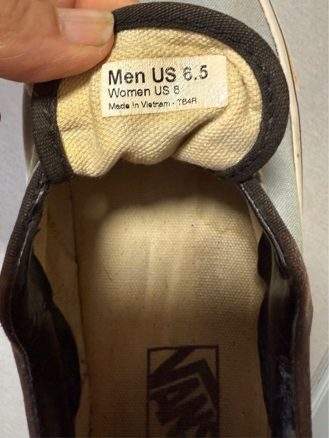 Zapatillas Vans Mujer Marrón