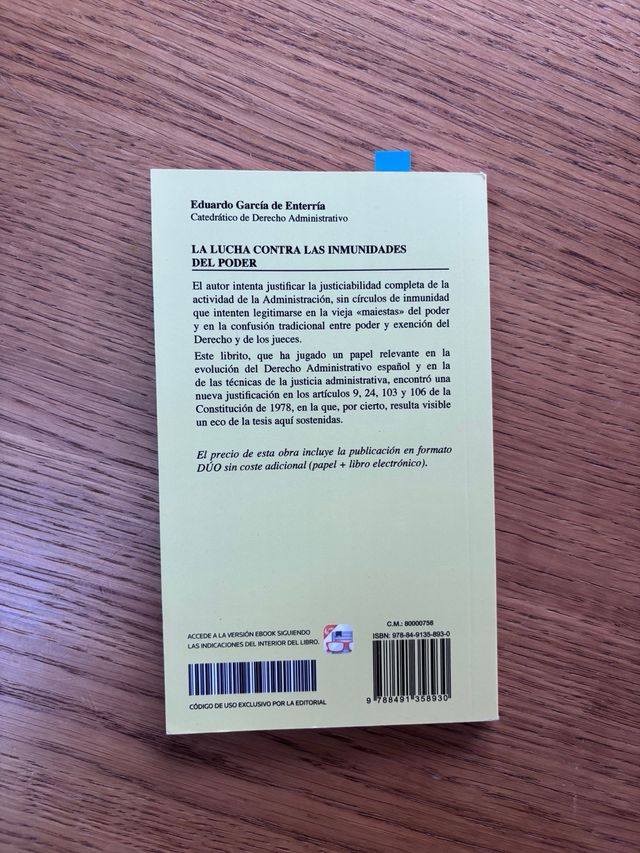 La lucha contra las inmunidades del Poder en el...