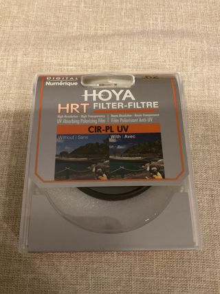Filtro Hoya HRT CIR-PL UV 62mm