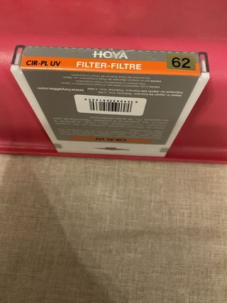 Filtro Hoya HRT CIR-PL UV 62mm