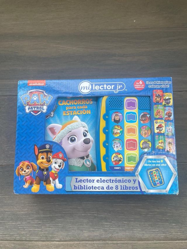 Lector Electrónico Paw Patrol mi lector jr