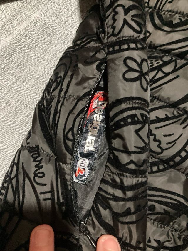 Chaqueta Desigual reversible Estampada Paisley