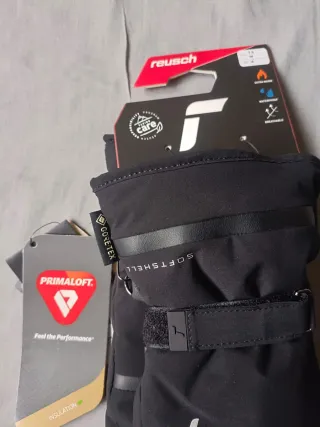 Guantes montaña escalada goretex Reusch