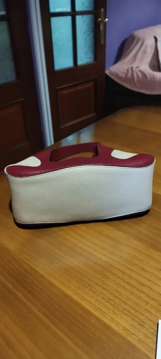 Bolso Francesco Biasia Rojo y Blanco