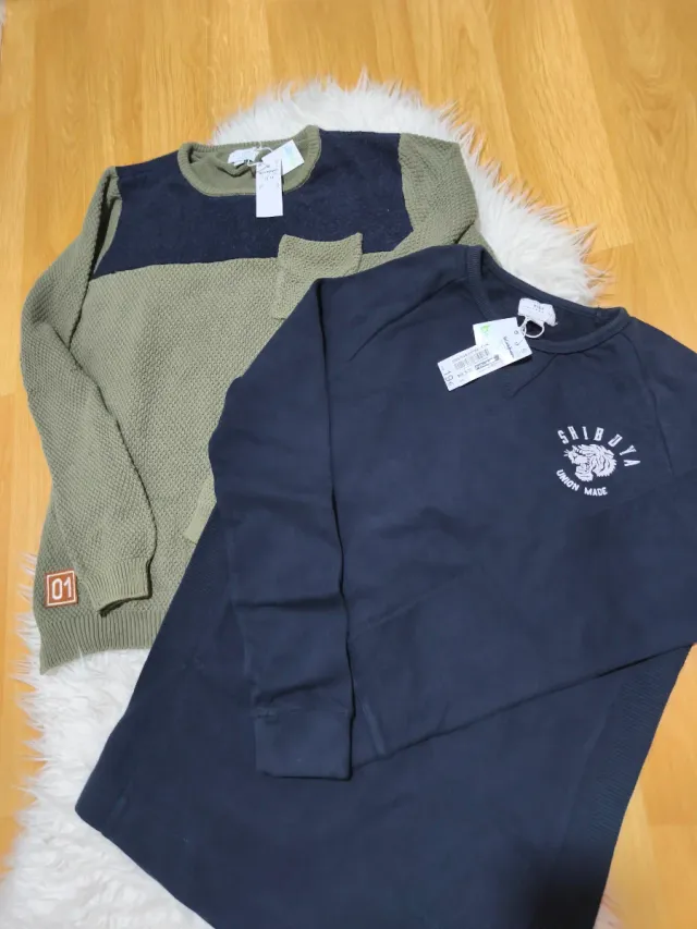 Lote 2 jerseys niño El Corte Inglés T.13/14