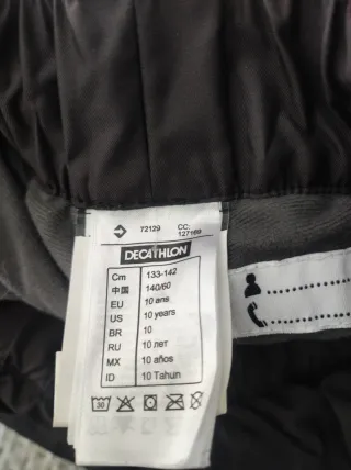 Pantalón de nieve Decathlon