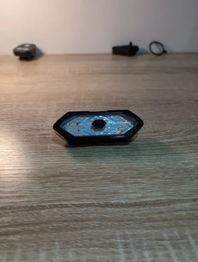 Luci Bici LED con Indicatori e Comando