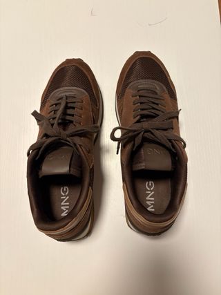Zapatillas deportivas Mango Marrones