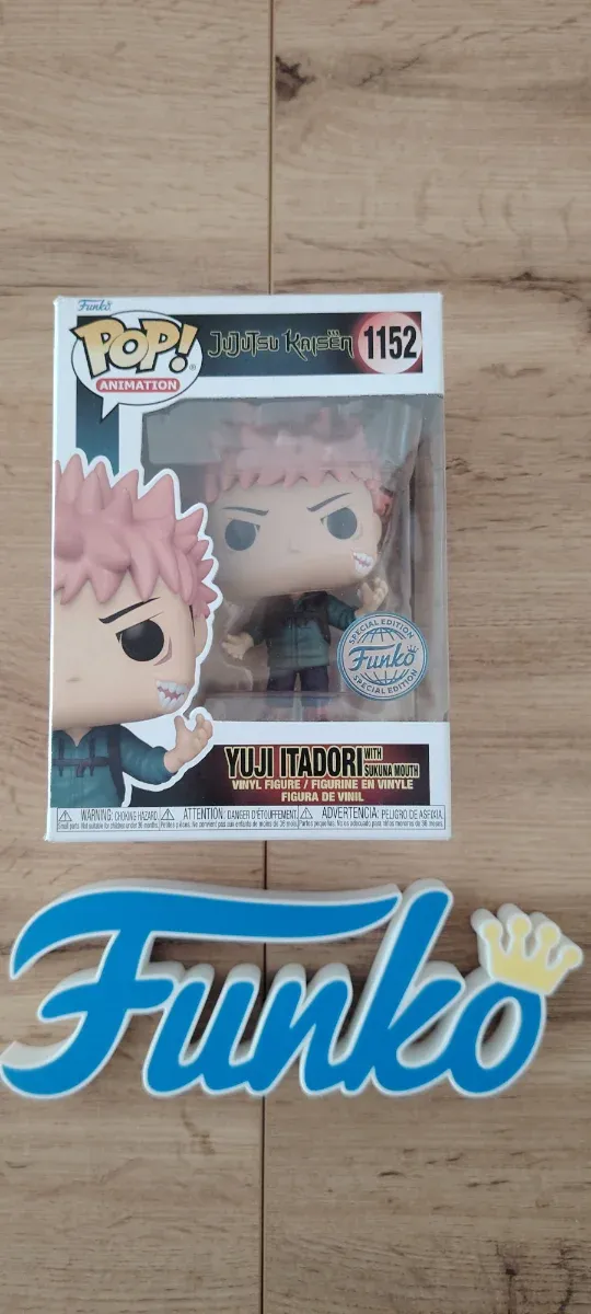 Funko Pop Yuji Itadori 1152 Jujutsu Kaisen