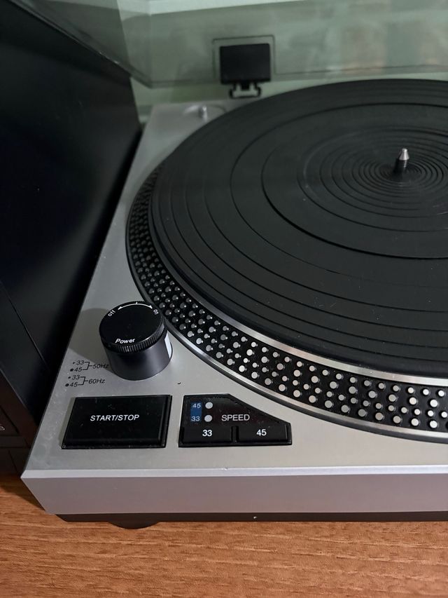 Amplificador Cassette Technics + Tocadiscos