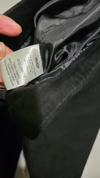 Pantalón de piel Maje Talla 36