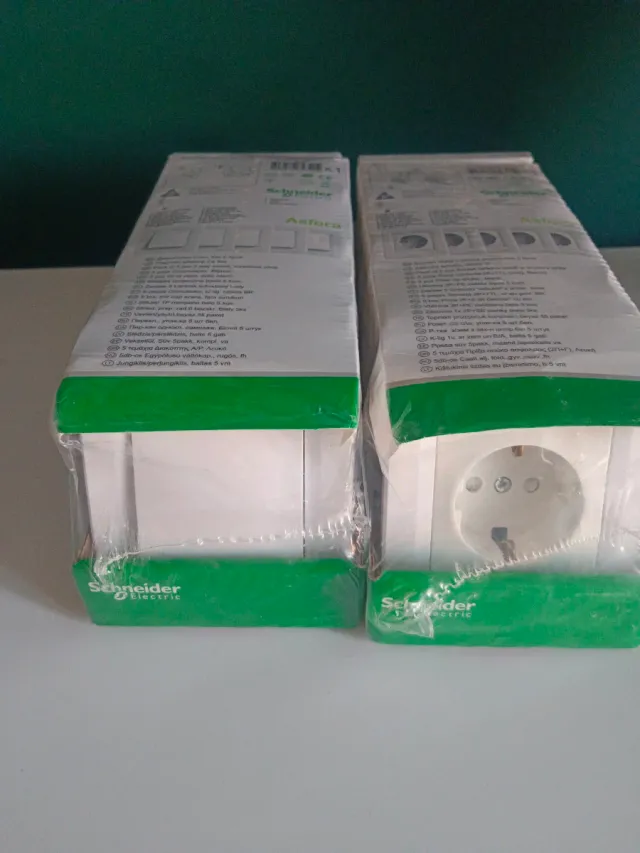Enchufe e interruptor Schneider Electric