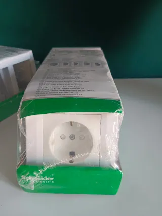 Enchufe e interruptor Schneider Electric