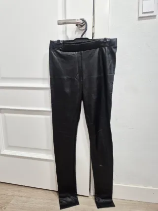 Leggings efecto piel talla única,calentitos