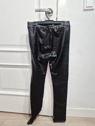 Leggings efecto piel talla única,calentitos