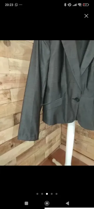 Americana Naf Naf Talla 42 Gris