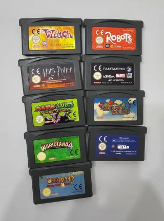 9 Juegos Game Boy Advance Nintendo