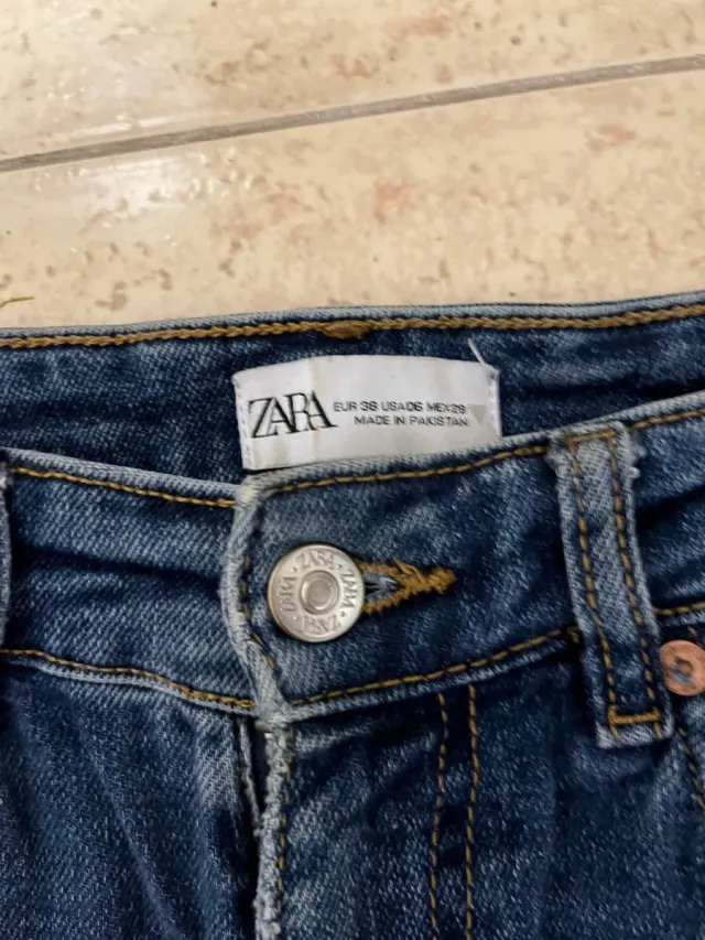 Pantalón vaquero Zara Talla 38