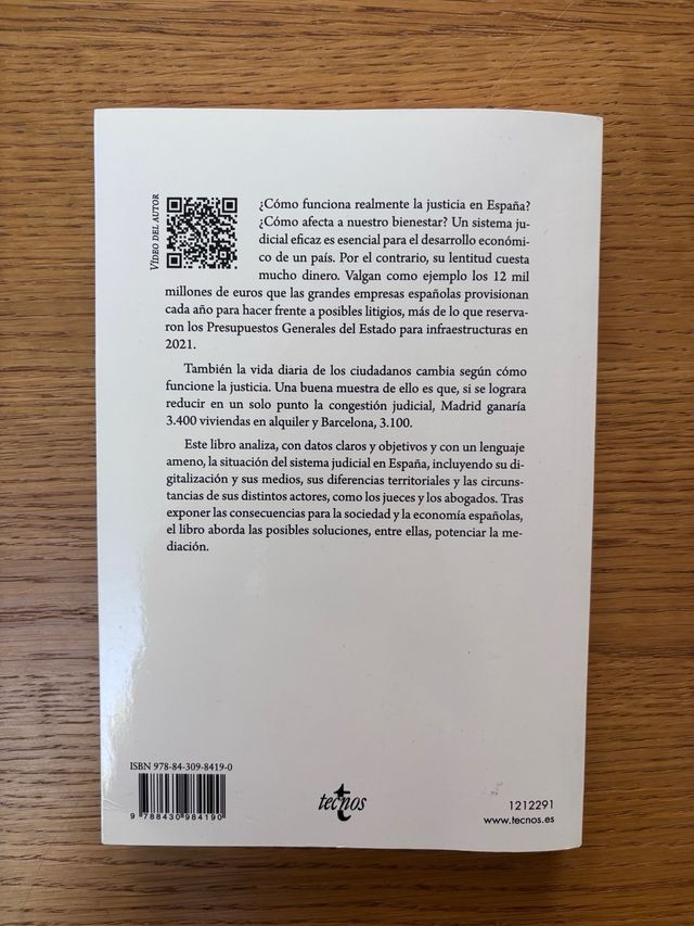 La factura de la injusticia sistema judicial, e...