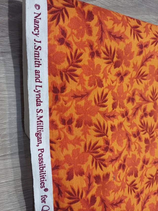 Tela Patchwork Quilting Treasures Hojas Otoño