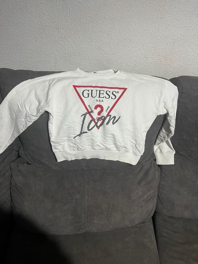 Sudadera Guess Blanca Talla 14
