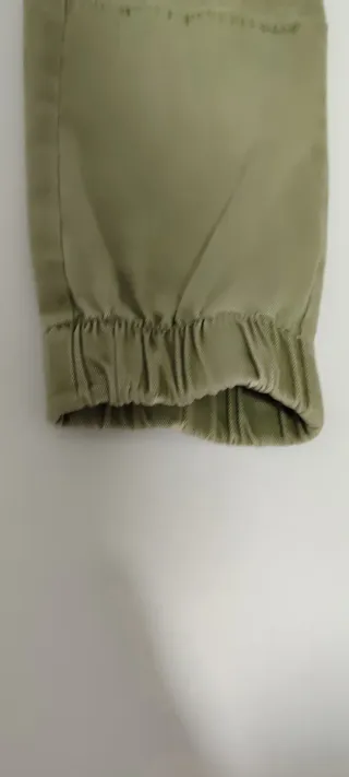 Pantalón cargo mujer verde