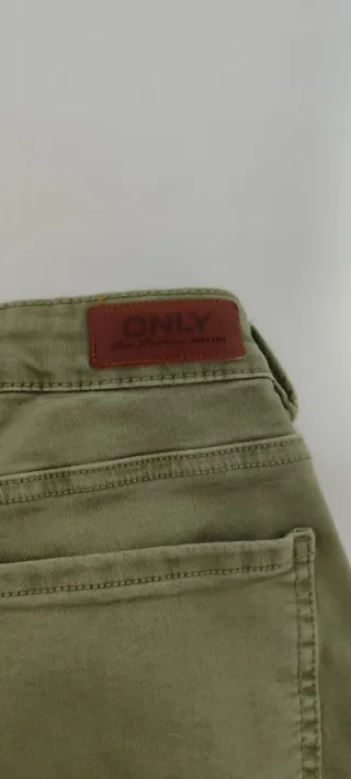 Pantalón cargo mujer verde