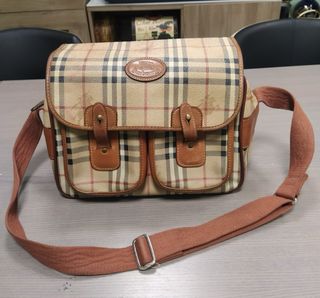 Borsone Burberry Vintage Pelle