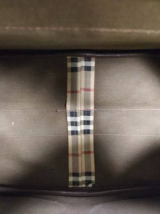 Borsone Burberry Vintage Pelle