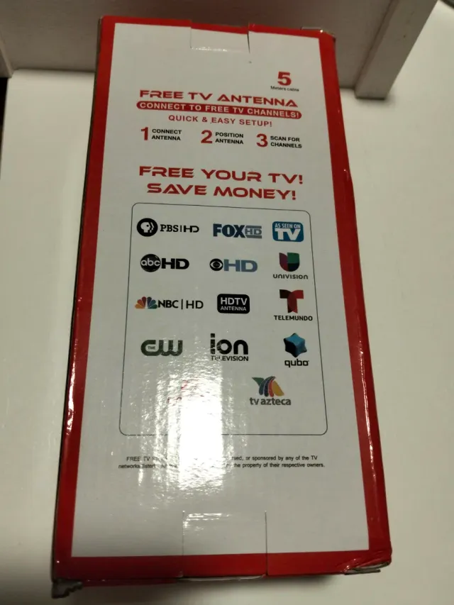 Antena HDTV Digital Interior 25dBi Nueva