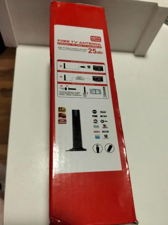 Antena HDTV Digital Interior 25dBi Nueva