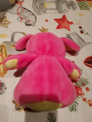 Peluche cagnolino rosa