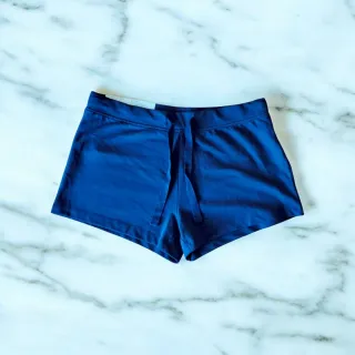 Pantalón corto chándal azul oscuro