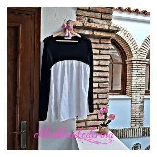 Blusa combinada Zara