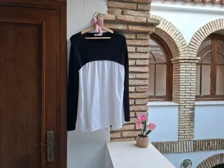 Blusa combinada Zara