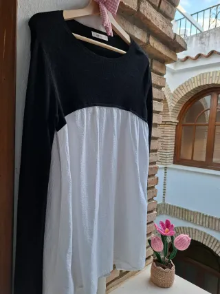 Blusa combinada Zara