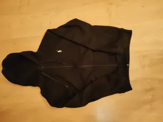 Sudadera Negra con Cremallera