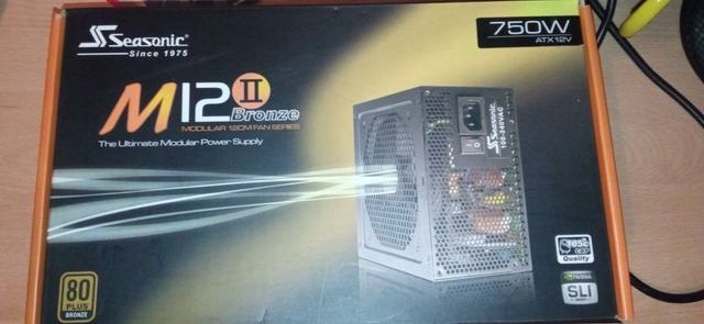 Fuente Alimentación Seasonic M12-II Bronze 750W